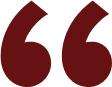 quotation mark in dark red colour